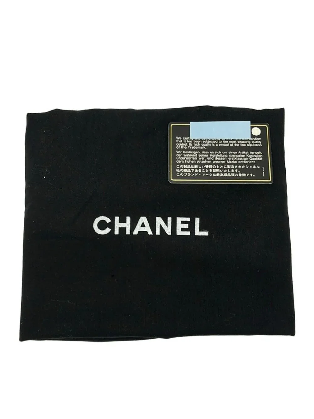 Chanel Handbag New Travel Line Black Leather